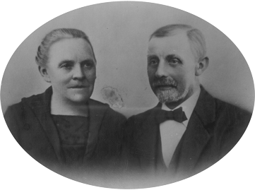Frederik Jensen og Mine Dorthea Nielsen